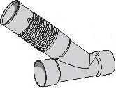 110/110 0-90° UPONOR 1053701 MUHVIHAARA TAIPUISA SN8