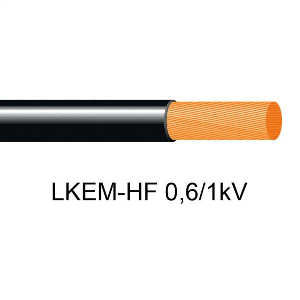 Laivakaapeli HF Helkama LKEM-HF 1kV/90`C 0,75 Mu