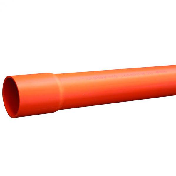 Suojaputki PVC oranssi SN30 ALP 100x6000