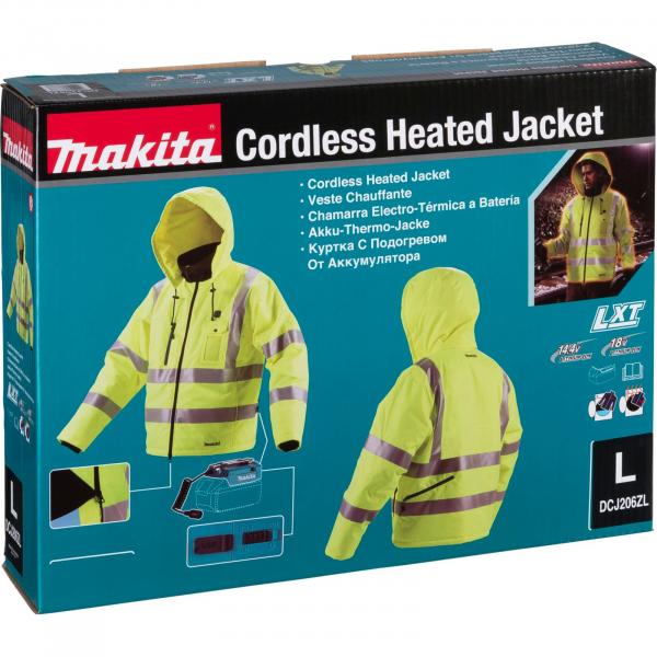 Makita DCJ206Z Gr. L Akku thermo jacket