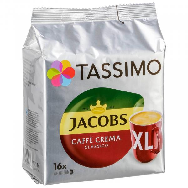 Tassimo Jacobs Caffe Crema XL T-Disc kahvikapselit