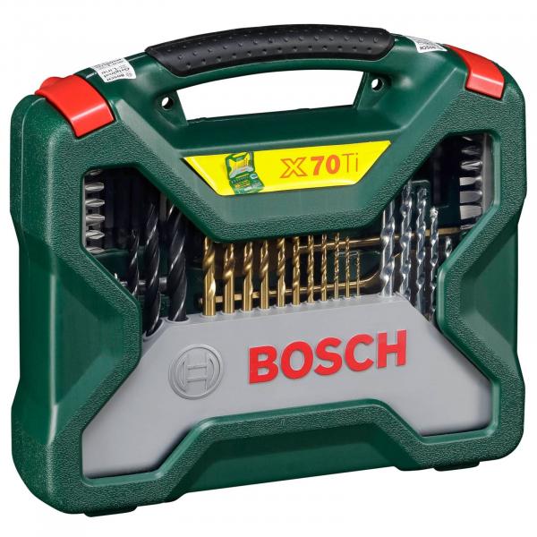 Bosch X-Line Titanium pora- ja ruuvimeisselisarja 70 osaa
