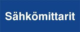 SÄHKÖMITTARIT MERKINTÄKILPI NORMIOPASTE