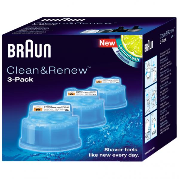 Braun CCR 3 Clean&Renew -puhdistuskeskuksen täyttöpakkaus